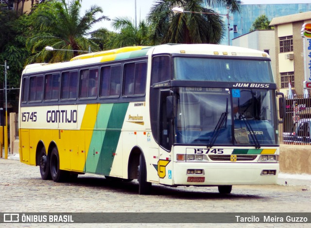 Empresa Gontijo de Transportes 15745 na cidade de Governador Valadares, Minas Gerais, Brasil, por Tarcilo  Meira Guzzo. Número da foto: #5986522.