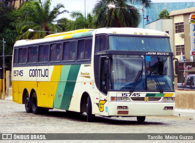 Empresa Gontijo de Transportes 15745 na cidade de Governador Valadares, Minas Gerais, Brasil, por Tarcilo  Meira Guzzo. ID da foto: 5986522.