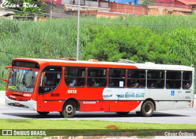 Expresso Luziense > Territorial Com. Part. e Empreendimentos 30091 na cidade de Belo Horizonte, Minas Gerais, Brasil, por César Ônibus. ID da foto: 5986587.