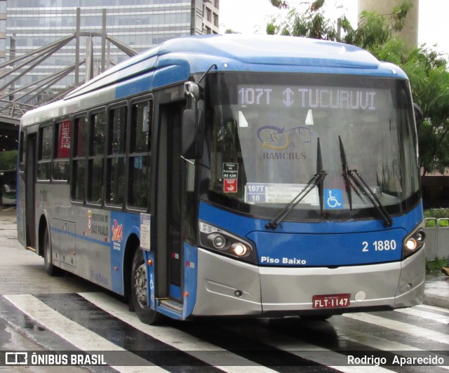 Sambaíba Transportes Urbanos 2 1880 na cidade de São Paulo, São Paulo, Brasil, por Rodrigo  Aparecido. ID da foto: 5985305.