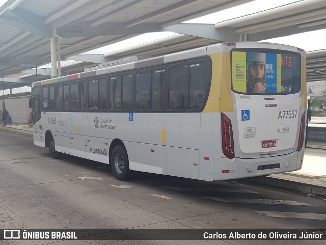 Transportes Vila Isabel A27657 na cidade de Rio de Janeiro, Rio de Janeiro, Brasil, por Carlos Alberto de Oliveira Júnior. Número da foto: #5987664.