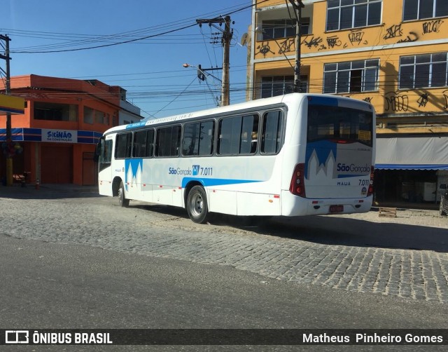 Viação Mauá 7.011 na cidade de São Gonçalo, Rio de Janeiro, Brasil, por Matheus  Pinheiro Gomes. ID da foto: 5987362.