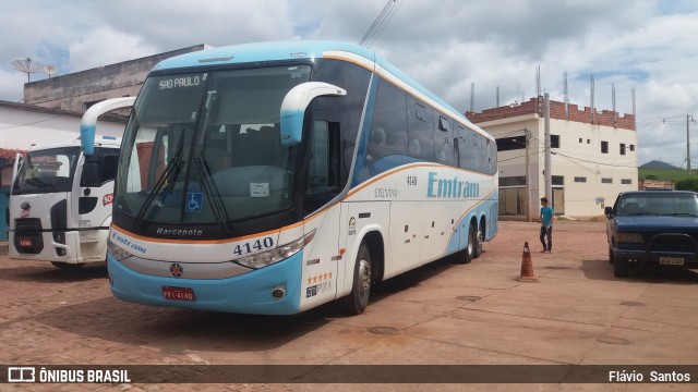 Emtram 4140 na cidade de Barra da Estiva, Bahia, Brasil, por Flávio  Santos. Número da foto: #5987214.
