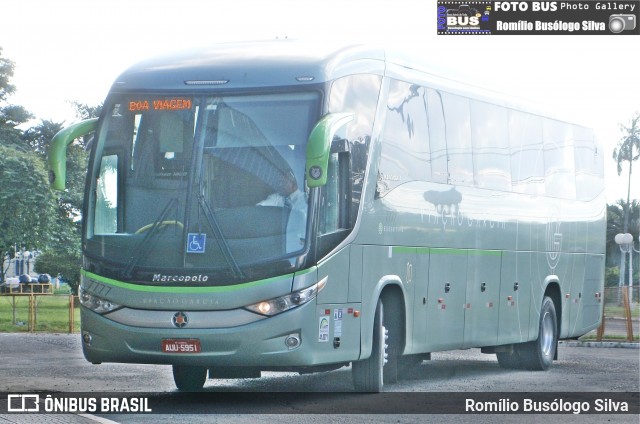 Viação Garcia 7777 na cidade de Rolândia, Paraná, Brasil, por Romílio Busólogo Silva . ID da foto: 5989089.