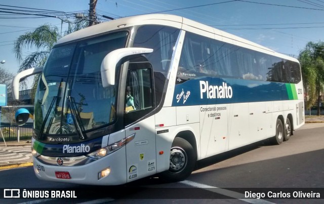 Planalto Transportes 2510 na cidade de Presidente Prudente, São Paulo, Brasil, por Diego Carlos Oliveira. Número da foto: #6028824.