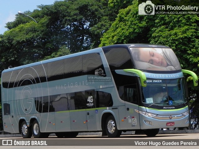 Viação Garcia 8611 na cidade de Maringá, Paraná, Brasil, por Victor Hugo Guedes Pereira. Número da foto: #6028836.