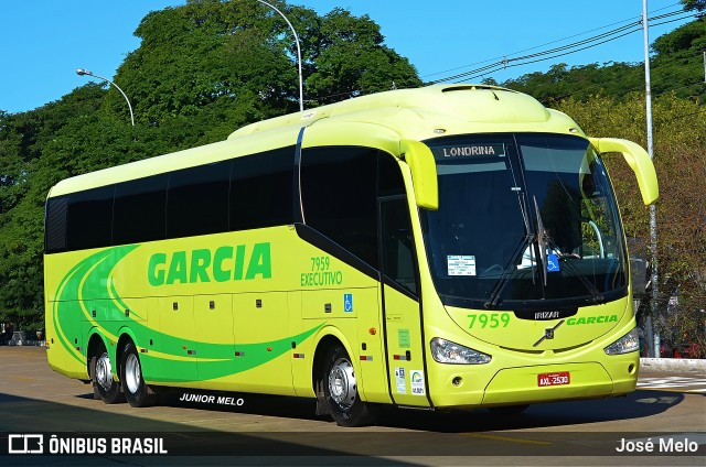 Viação Garcia 7959 na cidade de Maringá, Paraná, Brasil, por José Melo. Número da foto: #6029707.
