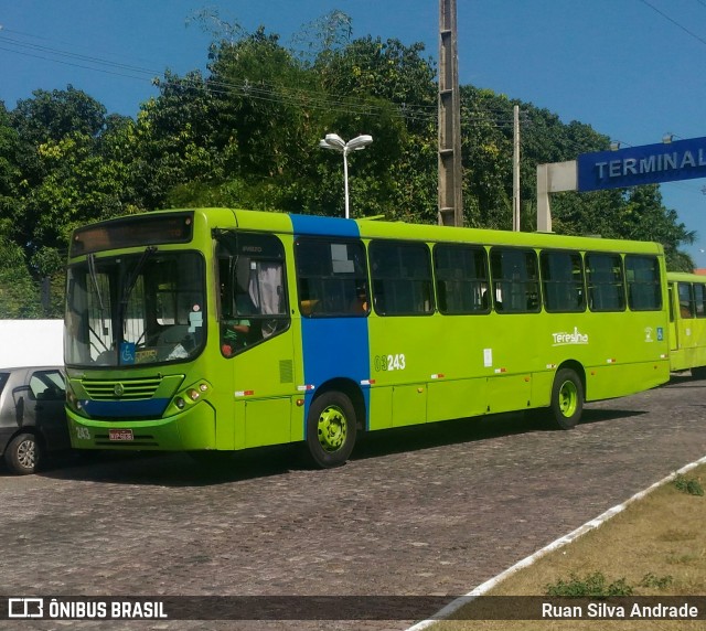 EMTRACOL - Empresa de Transportes Coletivos 03243 na cidade de Teresina, Piauí, Brasil, por Ruan Silva Andrade. Número da foto: #6028866.