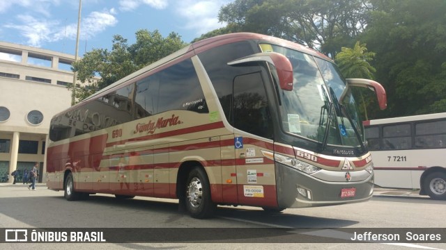 Santa Maria Fretamento e Turismo > Transportes Santa Maria(SP) 690 na cidade de São Paulo, São Paulo, Brasil, por Jefferson  Soares. Número da foto: #6028683.