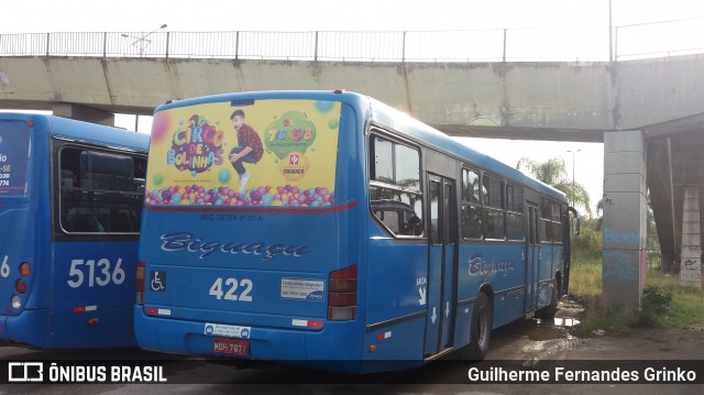 Biguaçu Transportes Coletivos Administração e Participação 422 na cidade de Florianópolis, Santa Catarina, Brasil, por Guilherme Fernandes Grinko. ID da foto: 6045127.