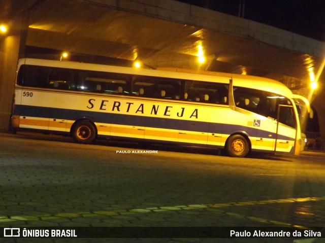 Viação Sertaneja 590 na cidade de Belo Horizonte, Minas Gerais, Brasil, por Paulo Alexandre da Silva. Número da foto: #6044656.