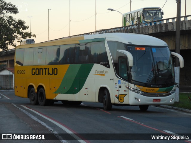 Empresa Gontijo de Transportes 18905 na cidade de Vitória, Espírito Santo, Brasil, por Whitiney Siqueira. Número da foto: #6043708.
