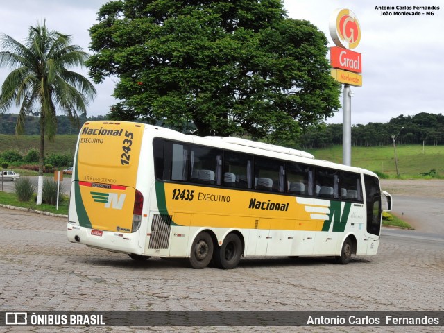 Viação Nacional 12435 na cidade de João Monlevade, Minas Gerais, Brasil, por Antonio Carlos Fernandes. ID da foto: 6043741.