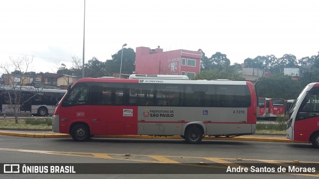 Pêssego Transportes 4 7270 na cidade de São Paulo, São Paulo, Brasil, por Andre Santos de Moraes. ID da foto: 6044754.