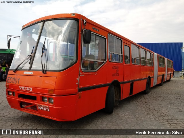 Auto Viação Nossa Sra. do Carmo ED001 na cidade de Campo Largo, Paraná, Brasil, por Herik Ferreira da Silva. ID da foto: 6044544.