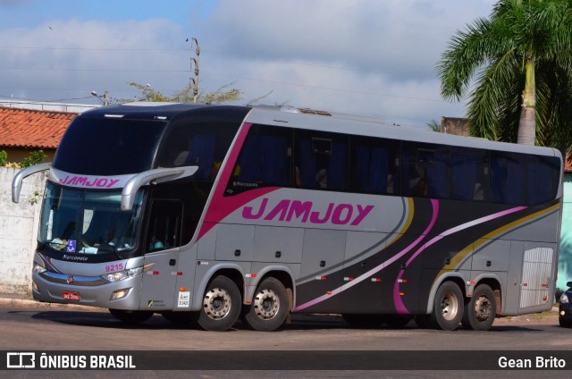 Viação Jam Joy 9215 na cidade de Imperatriz, Maranhão, Brasil, por Gean Brito. Número da foto: #6044556.