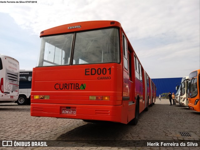 Auto Viação Nossa Sra. do Carmo ED001 na cidade de Campo Largo, Paraná, Brasil, por Herik Ferreira da Silva. ID da foto: 6044537.