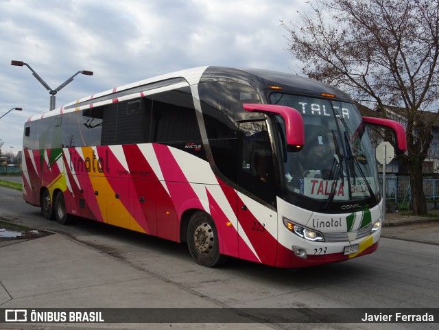 Buses Linatal 223 na cidade de Chillán, Ñuble, Bío-Bío, Chile, por Javier Ferrada. ID da foto: 6044161.