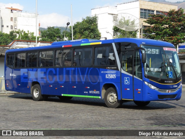 Rodoviária Âncora Matias B25805 na cidade de Rio de Janeiro, Rio de Janeiro, Brasil, por Diego Félix de Araujo. Número da foto: #6043874.