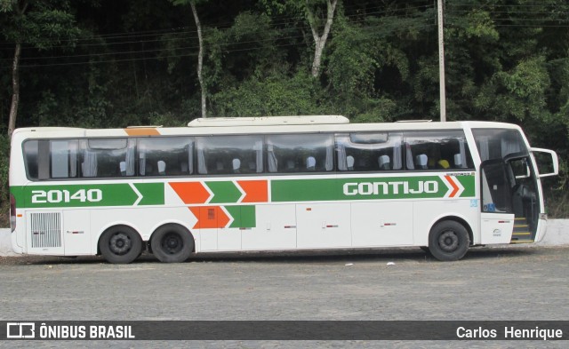 Empresa Gontijo de Transportes 20140 na cidade de Manhuaçu, Minas Gerais, Brasil, por Carlos  Henrique. Número da foto: #6046567.