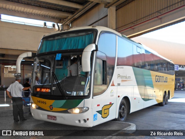 Empresa Gontijo de Transportes 14145 na cidade de Rio de Janeiro, Rio de Janeiro, Brasil, por Zé Ricardo Reis. Número da foto: #6045794.