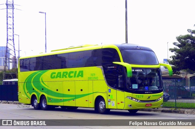 Viação Garcia 7879 na cidade de São Paulo, São Paulo, Brasil, por Felipe Navas Geraldo Moura . Número da foto: #6046608.