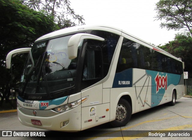 Auto Viação 1001 RJ 108.850 na cidade de São Paulo, São Paulo, Brasil, por Rodrigo  Aparecido. Número da foto: #6045628.