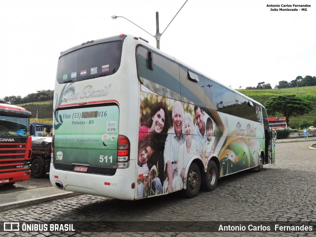 Class Brasil 511 na cidade de João Monlevade, Minas Gerais, Brasil, por Antonio Carlos Fernandes. ID da foto: 6047189.