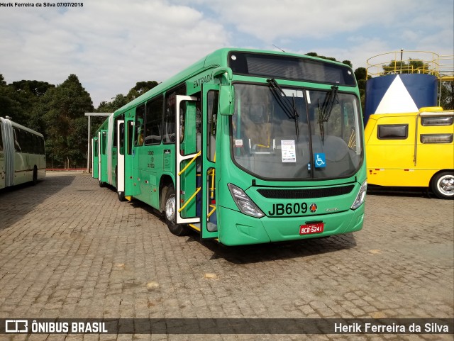 Expresso Azul JB609 na cidade de Campo Largo, Paraná, Brasil, por Herik Ferreira da Silva. Número da foto: #6048167.