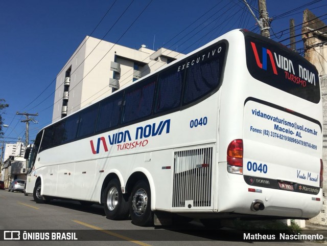 Vida Nova Turismo 0040 na cidade de Brasil, por Matheus  Nascimento. Número da foto: #6048339.