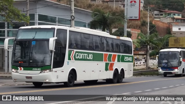 Empresa Gontijo de Transportes 20140 na cidade de Teófilo Otoni, Minas Gerais, Brasil, por Wagner Gontijo Várzea da Palma-mg. Número da foto: #6047580.