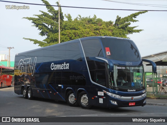 Viação Cometa 17329 na cidade de São Paulo, São Paulo, Brasil, por Whitiney Siqueira. ID da foto: 6047196.