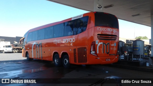 Rápido Marajó 91105 na cidade de Brasil, por Edilio Cruz Souza. ID da foto: 6047076.