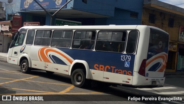 SBC Trans 1379 na cidade de São Bernardo do Campo, São Paulo, Brasil, por Felipe Pereira Evangelista. ID da foto: 6048558.