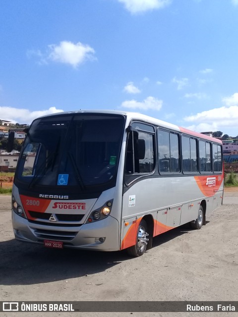 Sudeste Transporte e Turismo 2800 na cidade de Conceição, Paraíba, Brasil, por Rubens  Faria. Número da foto: #6048777.