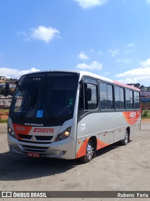 Sudeste Transporte e Turismo 2800 na cidade de Conceição, Paraíba, Brasil, por Rubens  Faria. ID da foto: 6048777.