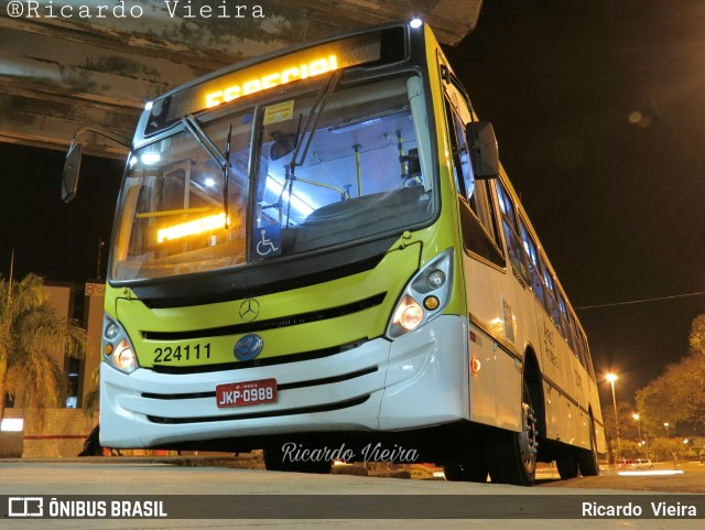 Viação Pioneira 224111 na cidade de Gama, Distrito Federal, Brasil, por Ricardo Vieira. ID da foto: 6048235.