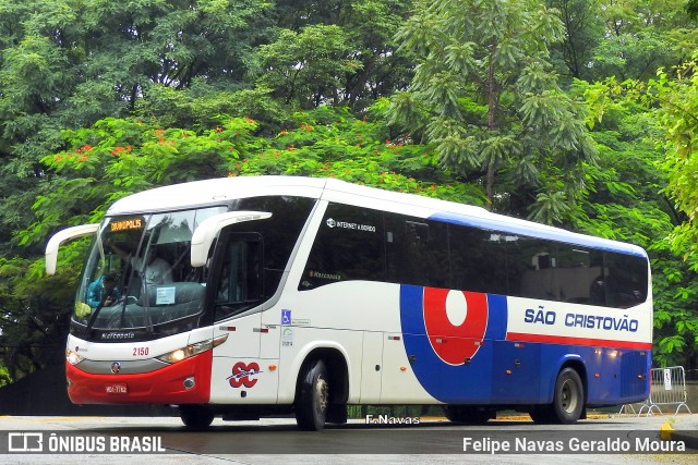 Viação São Cristóvão 2150 na cidade de São Paulo, São Paulo, Brasil, por Felipe Navas Geraldo Moura . ID da foto: 6049770.