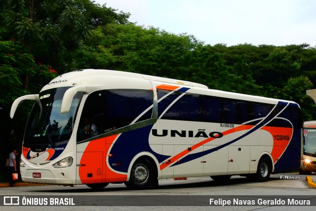 Expresso União 10249 na cidade de São Paulo, São Paulo, Brasil, por Felipe Navas Geraldo Moura . Número da foto: #6049790.