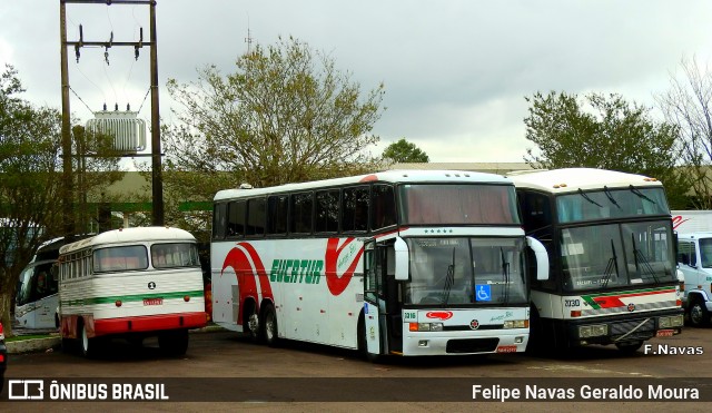 Eucatur - Empresa União Cascavel de Transportes e Turismo 3316 na cidade de Cascavel, Paraná, Brasil, por Felipe Navas Geraldo Moura . ID da foto: 6049667.