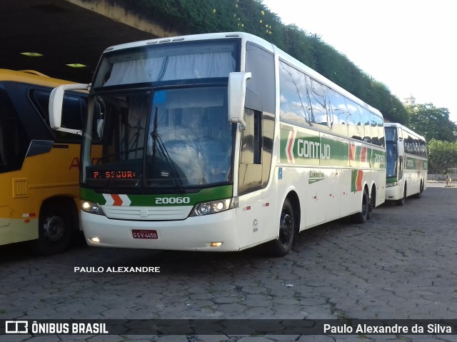 Empresa Gontijo de Transportes 20060 na cidade de Belo Horizonte, Minas Gerais, Brasil, por Paulo Alexandre da Silva. ID da foto: 6051103.