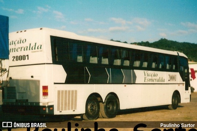 Viação Esmeralda Transportes 20001 na cidade de Camboriú, Santa Catarina, Brasil, por Paulinho Sartor. ID da foto: 6051208.