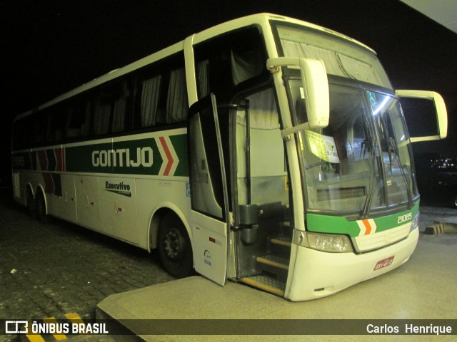 Empresa Gontijo de Transportes 21085 na cidade de Jequié, Bahia, Brasil, por Carlos  Henrique. ID da foto: 6050514.