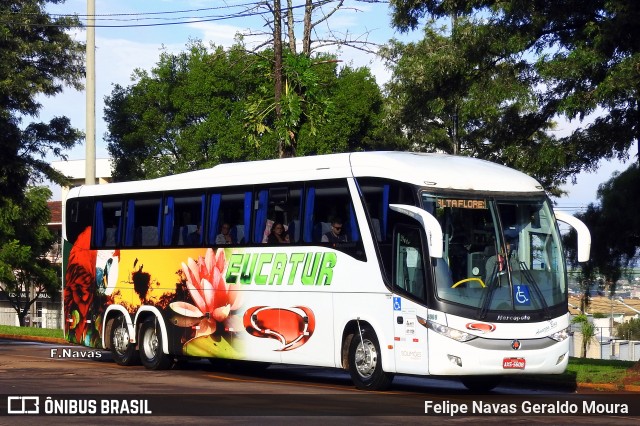 Eucatur - Empresa União Cascavel de Transportes e Turismo 4908 na cidade de Cascavel, Paraná, Brasil, por Felipe Navas Geraldo Moura . Número da foto: #6053574.