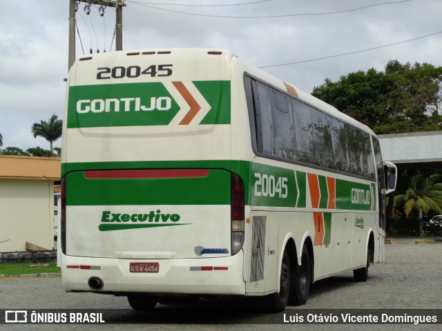 Empresa Gontijo de Transportes 20045 na cidade de Campos dos Goytacazes, Rio de Janeiro, Brasil, por Luis Otávio Vicente Domingues. ID da foto: 6052816.