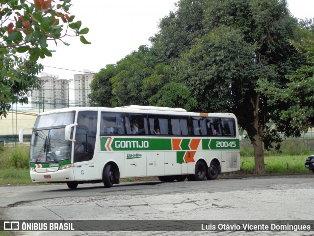 Empresa Gontijo de Transportes 20045 na cidade de Campos dos Goytacazes, Rio de Janeiro, Brasil, por Luis Otávio Vicente Domingues. ID da foto: 6052829.