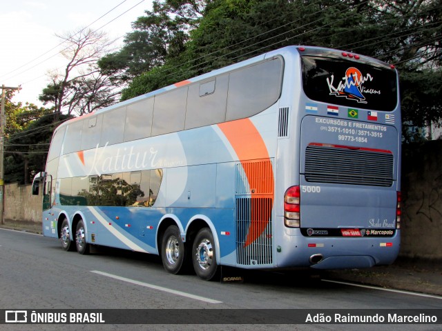 Katitur Turismo 5000 na cidade de Belo Horizonte, Minas Gerais, Brasil, por Adão Raimundo Marcelino. Número da foto: #6053380.