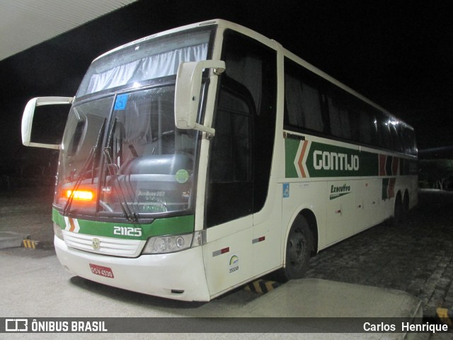 Empresa Gontijo de Transportes 21125 na cidade de Jequié, Bahia, Brasil, por Carlos  Henrique. ID da foto: 6052207.