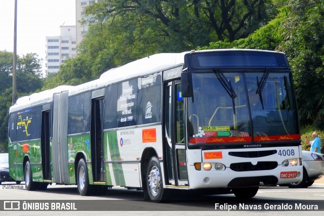 Metra - Sistema Metropolitano de Transporte 4008 na cidade de São Paulo, São Paulo, Brasil, por Felipe Navas Geraldo Moura . Número da foto: #6053491.