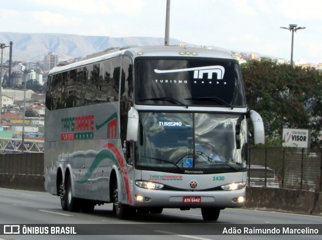 Transmariane Turismo 1430 na cidade de Belo Horizonte, Minas Gerais, Brasil, por Adão Raimundo Marcelino. ID da foto: 6053280.